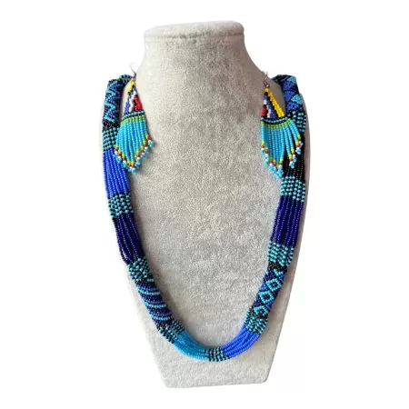 Collier Africain en perles Zulu