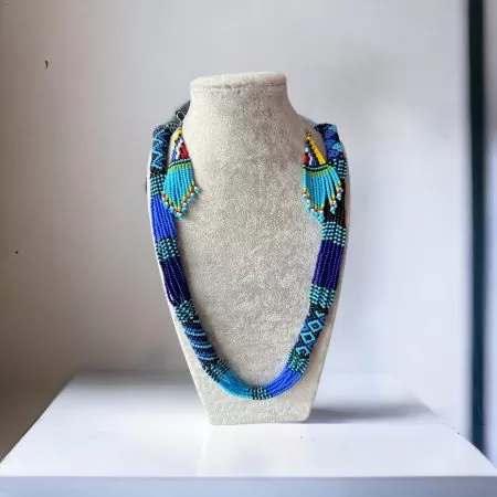 Collier Africain en perles Zulu